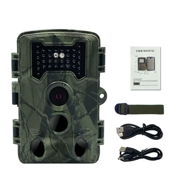 16-Мегапиксельная камера для дневной ночной фотосъемки с разрешением 1080P и видеосъемки, Охота на открытом воздухе, Наблюдение за животными, Камера мониторинга дома IP54