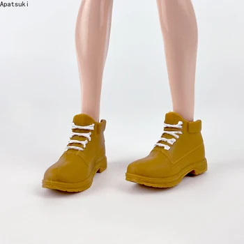 Желтая Модная Кукольная Обувь для Куклы Ken Boy Повседневная Обувь для Парня Барби Кена 1/6 Аксессуары Для Кукол Детские Игрушки DIY