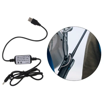 Легкий USB-кабель для зарядки Зарядное устройство USB-кабель Зарядное Устройство Подходит для Портативной рации VX-5 VX-5R VX-6E VX-6R VX-7E VX-7R 1