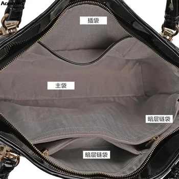 2023 Простая атмосфера большая сумка модная повседневная женская сумка кожаная сумка через плечо большой емкости 2