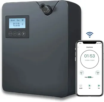 Ароматический диффузор 300 м3 Bluetooth Wifi, ароматический диффузор 300 мл, функция автоматического таймера, ароматическое устройство для отеля, домашний небулайзер-распылитель