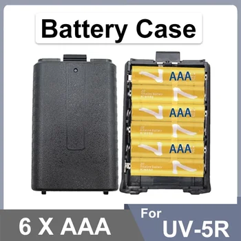 Корпус Батарейного Отсека Baofeng UV-5R Удлиненный Корпус Батарейного Отсека типа АА Батарейки типа BL-5 AAA для UV-5R DM-5R UV-5RE Аксессуары Для Портативной Рации