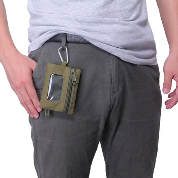 Наружная сумка-кошелек Molle System, водонепроницаемая портативная сумка для кемпинга, охоты, путешествий, тактическая поясная сумка на молнии