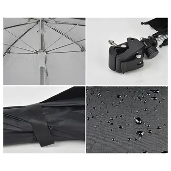 Универсальный зонт для камеры с зажимом и кронштейном Accs для кемпинга на велосипедах на открытом воздухе