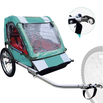 Задние стойки велосипеда, Стальное Сцепное устройство для прицепа, Универсальное Сцепное устройство для автомобиля для детей / домашних животных, Соединительный разъем для задней стойки, Велосипедный адаптер