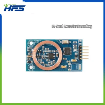 Декодер ID-карты, декодирующий RFID-считывающий модуль 125 кГц TK4100 Выходная плата UART для контроля доступа, модификация DIY