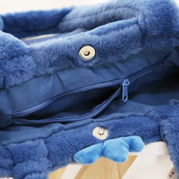 Плюшевая сумочка Disney Kawaii Stitch с подвесками для отдыха, сумка для подмышек, Мультяшные и милые Дорожные сумки, подарок на День рождения для девочки 4