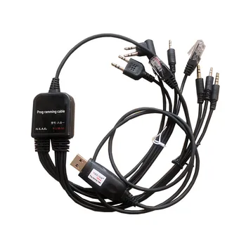 Двухстороннее радио многофункциональное мобильное радио USB кабель для программирования UV5R UV82 портативная рация TK3107 TC500 GP368 GM388 V8 VX168