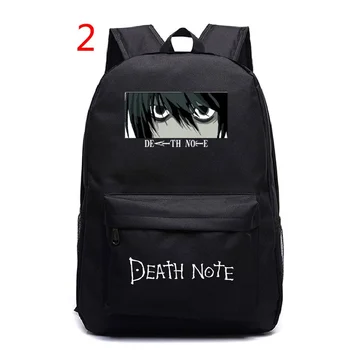 2023 Горячее Японское Аниме Death Notes Рюкзак с принтом Для мальчиков и девочек, Школьная сумка, Дорожная сумка, Рюкзаки для отдыха Galaxy