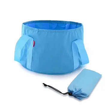 Складная сумка для ванны для замачивания ног с ручками для детей, портативная спа-ванна для педикюра для ног для путешествий, кемпинга