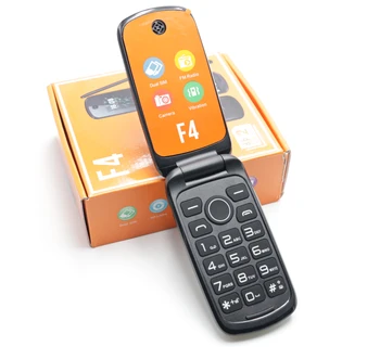 Мини-раскладывающийся пластиковый мобильный телефон С большой кремниевой кнопкой, камера быстрого набора, FM-радио, игра Whatsapp, чехол для мобильного телефона по низкой цене, Две симки 3