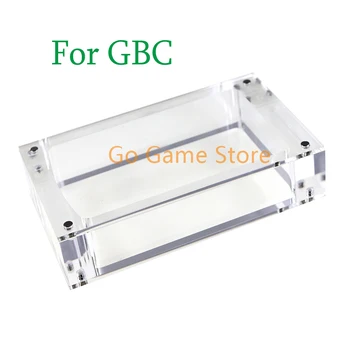 1ШТ для GBC Прозрачный акрил для хранения, акриловая коробка для игровой консоли GameBoy GBC, Магнитная присоска, коробка для дисплея