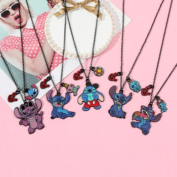 Милое ожерелье с моделью Disney Stitch из мультфильма Аниме 