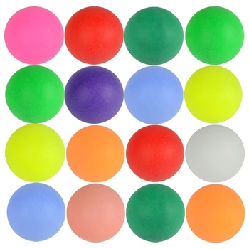 Красочные шарики для пинг-понга ABS 40 + случайных разноцветных мячей для настольного тенниса для занятий спортом на открытом воздухе, развлекательных групповых игр, поделок 0