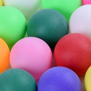 Красочные шарики для пинг-понга ABS 40 + случайных разноцветных мячей для настольного тенниса для занятий спортом на открытом воздухе, развлекательных групповых игр, поделок 5