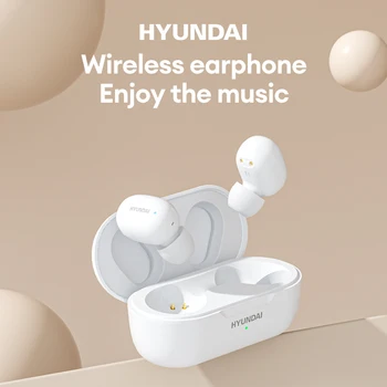 Оригинальные Наушники HYUNDAI HY-T16 HIFI Sound Wireless Bluetooth 5.3 TWS С Низкой Задержкой И Длительным Режимом ожидания, Игровые Наушники, Новые 3