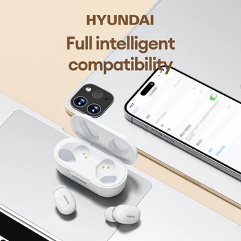 Оригинальные Наушники HYUNDAI HY-T16 HIFI Sound Wireless Bluetooth 5.3 TWS С Низкой Задержкой И Длительным Режимом ожидания, Игровые Наушники, Новые 5