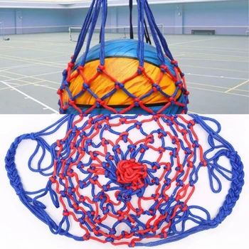 Сумка для футбольной сетки, Нейлоновая сумка для хранения Bold, переносное оборудование для переноски одного мяча, сумка для спорта на открытом воздухе, футбола, баскетбола, волейбола 5