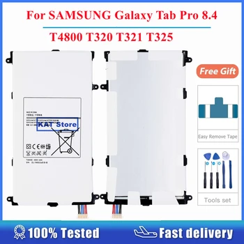 KAT для Samsung Galaxy Tab Pro 8.4 T320 T321 T325 T4800 4800mAh T4800E Запасные части для замены аккумулятора