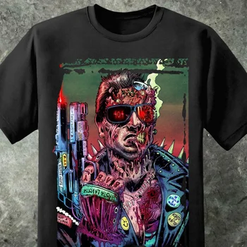 Кибер-футболка Terminator Artwork T800