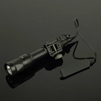 Тактический Surefire M600 M600V Scout Light Охотничий Стробоскопический Фонарик Факел Пистолет Оружие Лантрена Для Планки Пикатинни для HK416 AK47 2