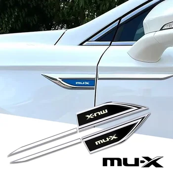 2 шт. автомобильный аксессуар, боковые двери, лезвия, автомобильные наклейки, аксессуары для Suzuki mux mu-x