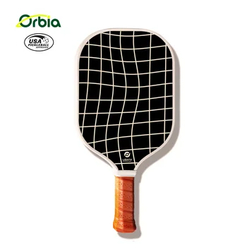 Ракетка для пиклбола Orbia Sports Pro с покрытием из стекловолокна и сотовой сердцевиной Ракетка для пиклбола с удобным захватом