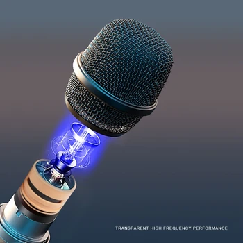 Замена картриджа микрофона для прямой трансляции Кардиоидный беспроводной микрофон с тонким мастерством изготовления