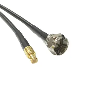 Новый модемный коаксиальный кабель F Штекерный переключатель MCX Штекерный разъем RG174 Переходник с косичкой 20 см 8