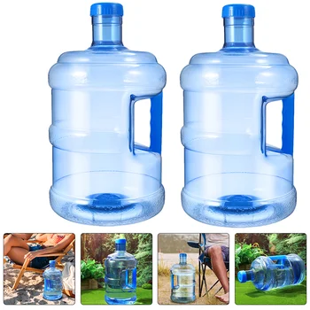 Кувшин для воды объемом 1,32 Галлона, Бутылка для воды объемом 5 л, Переносная Ручка для ведра для воды, Контейнер для воды для кемпинга