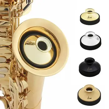 Легкий демпфер для альт-саксофона, круглый ABS, круглый демпфер для альт-саксофона, акустический демпфер, предотвращающий помехи, демпфер отключения звука для альт-саксофона