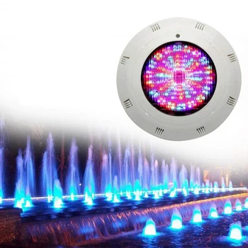 1 Комплект светодиодных ламп для бассейна мощностью 12 В 18 Вт, подводные светодиодные фонари с возможностью изменения цвета RGB IP68 с пультом дистанционного управления (18 Вт) 5