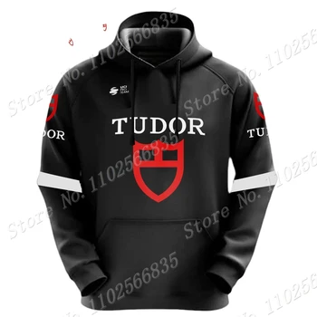 Pro Team Tudor 2024, Мужская повседневная толстовка, осенне-зимние толстовки, одежда для велоспорта, уличная одежда с капюшоном, спортивная одежда