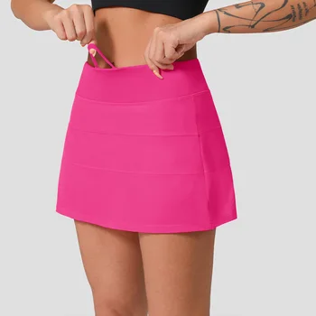 Женская спортивная юбка Lulu Lemon с таким же абзацем может предотвратить быстрое высыхание перьев для бега и фитнес-йоги.