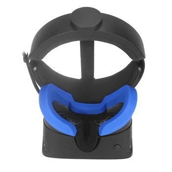 VR Glesses, защищающая от пота дышащая силиконовая маска для глаз, защитный чехол для лица для Oculus Rift S