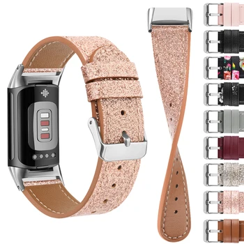 Кожаный ремешок для Fitbit Charge 5 4 3 2-полосный браслет-ремешок для часов Fitbit Charge 2/3, аксессуары для смарт-часов Charge 4/Charge 5