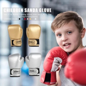 Сумка для боксерских перчаток для детей и взрослых, Спарринг-Тренировка по ММА, Кикбоксинг, Муай-Тай, Рукавицы, Прямая поставка 2