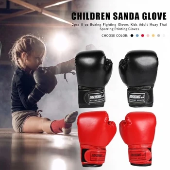 Сумка для боксерских перчаток для детей и взрослых, Спарринг-Тренировка по ММА, Кикбоксинг, Муай-Тай, Рукавицы, Прямая поставка 3