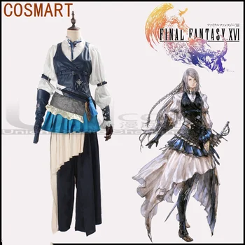 COSMART Final Fantasy Xvi Ff16 Джилл Уоррик Косплей Костюм Cos Игра Аниме Вечеринка Униформа Хэллоуин Ролевая одежда Одежда