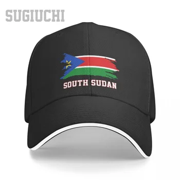 Унисекс Сэндвич Флаг Южного Судана Бейсболка Южного Судана Мужская Женская хип-хоп Кепка Snapback Шляпа для гольфа Рыбалка