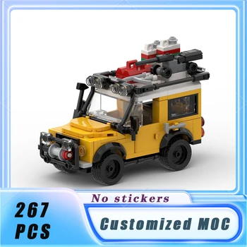 Городской автомобиль MOC 40650 Defender of Land Rover Строительные Блоки Модели Кирпичей Наборы Для Сборки Дисплея Детские Игрушки Подарки