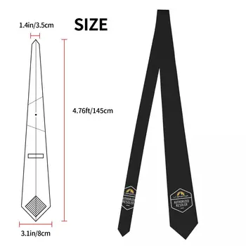 Классический Шейный галстук с логотипом La Sportiva, мужской персонализированный шелковый галстук для скалолазания для свадебного галстука 4