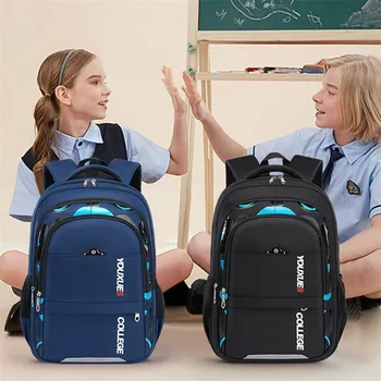 2023 Новые детские школьные сумки, детский рюкзак для начальной школы для мальчиков-подростков, водонепроницаемые рюкзаки, сумка для книг Mochila 0