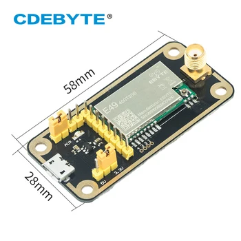 E49-400TBL-01 Тестовая плата USB-TTL 433 МГц GFSK для модуля приемопередатчика E49 CDEBYTE 1