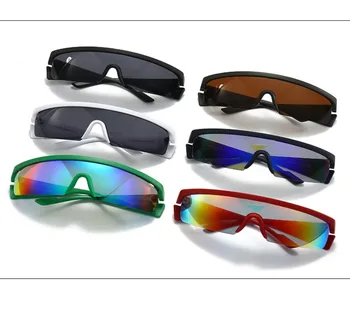 Новые солнцезащитные очки Y2K для мужчин, для езды на велосипеде, путешествий, вождения, поляризованные очки, солнцезащитные очки с цветными линзами, женские спортивные очки