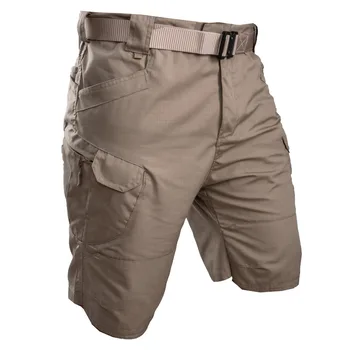 IX7 Армейские фанатские тактические шорты в стиле милитари, шорты-карго с несколькими карманами, летние уличные тренировочные походные шорты, брюки 0