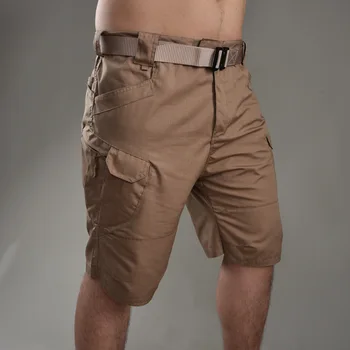 IX7 Армейские фанатские тактические шорты в стиле милитари, шорты-карго с несколькими карманами, летние уличные тренировочные походные шорты, брюки 4