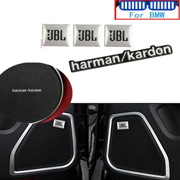 наклейка для салона автомобиля 3D UBL harman/kardon- аудио наклейки для BMW F20 X5 E70 E53 E30 E92 E87 X3 E83 E39 E36 F30 E46 E90 E60 F10