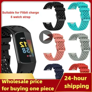 Официальный ремешок для часов Fitbit Charge 5 Ремешок correa Smartwatch Спортивный браслет Для Fitbit Charge5 ремешок дышащий браслет