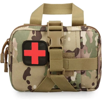 Модернизированная тактическая сумка скорой помощи, отрывная аптечка Molle, IFAK, Отрывная аптечка для первой помощи, сумка для выживания на открытом воздухе, Походная сумка для слияния,